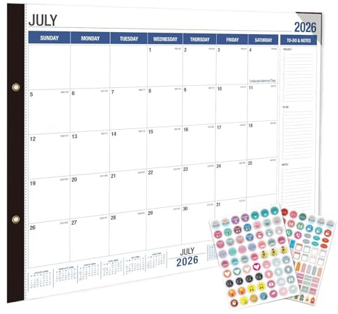 Calendario da Tavolo, Pianificazione Gestione Organizzazione, Agenda Mensile da Scrivania, Per Ufficio Studio Casa Soggiorno Aula