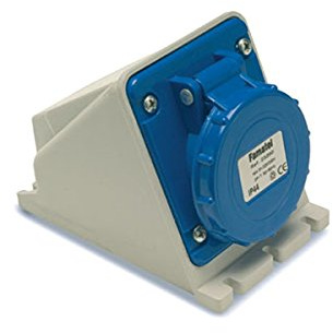 FAMATEL 23292 Surface Base-T IP44 2P 32A 220 V
