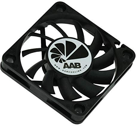 AABCOOLING Fan 6 – Ventilador silencioso y eficiente de 60 mm – Serie económica para refrigeradores de CPU, impresora 3D, ventilador, ventilador, 12 V, 22 dB (A), 28,5 m3/h