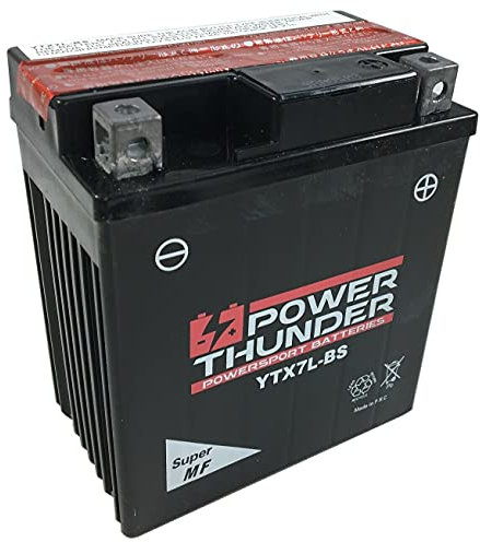 Batería PT YTX7L-BS 12 V/6 Ah, sellada con ácido