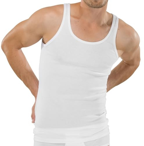 Schiesser Men's Sports Jacket Undershirt