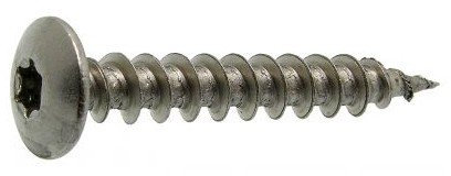 Vis à penture inox A2 7 x 45 - Boîte de 100