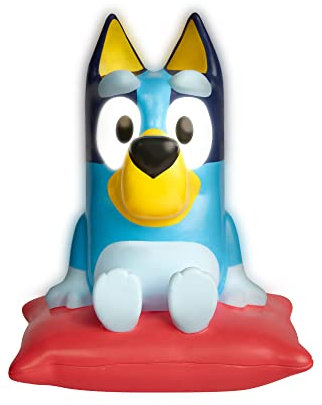 Character World Bluey 14312 - Luz nocturna para dormir y práctica linterna 2 en 1, luz led con temporizador para apagado automático, color multicolor