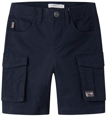 NAME IT Jungen Nkmryan Reg Twi L Shorts 6776-ba Noos Cargos, Dark Sapphire, 146 EU