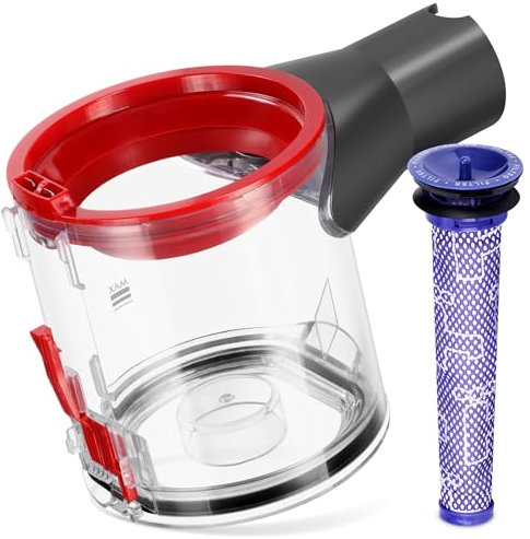 Staubbehälter für Dyson V7 V8 SV11 SV10 Staubsauger Ersatzteile, V8 Behälter Zubehör, V7 Abfallbehälter, Teile-Nr. 967699-01