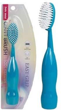 Spazzolino da denti a testa larga per adulti con setole morbide