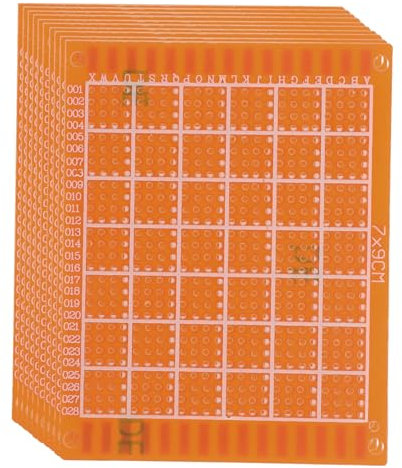 iplusmile 10pezzi Schede Di Circuito Resina Per Progetti Elettronici Schede Pcb Per Esperimenti Di Saldatura Compatte e Pratiche