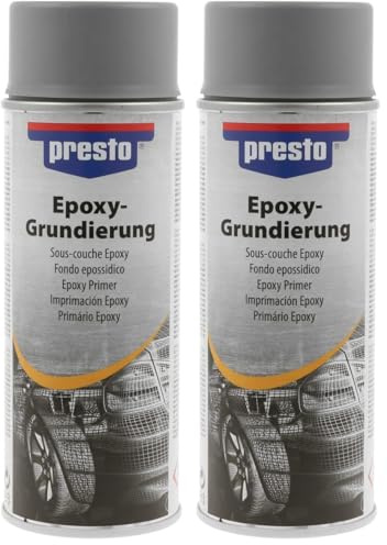 presto 502637 Apprêt-Époxy gris 400 ml (Lot de 2)