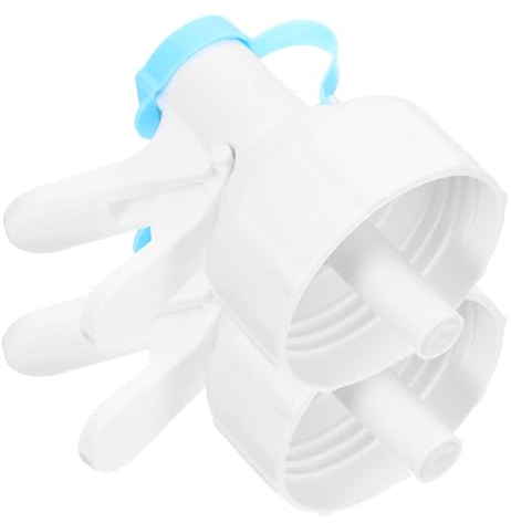 SAFIGLE Dispensador De Agua Grifo Plástico, 2 Unidades, Práctico Accesorio Para Garrafas y Jarra De Agua Rosca, Uso Doméstico y Oficina, Repuesto Duradero