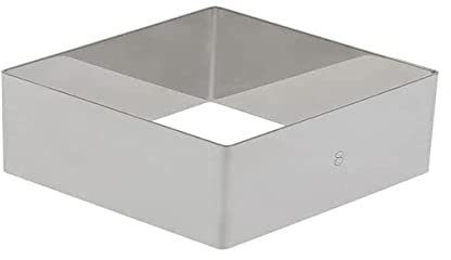 De Buyer Cadre, acier inoxydable, argent, 4,5x 8 cm