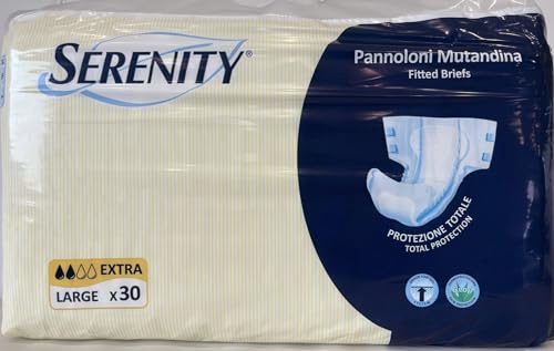 Serenity Advance Pannolone Mutandina Extra Giorno Misura L 30x4 Pezzi