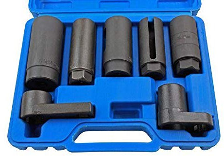 US PRO Tools 7pc Oxygen Lambda Oil Injector Etc Sensor Socket Set 5592