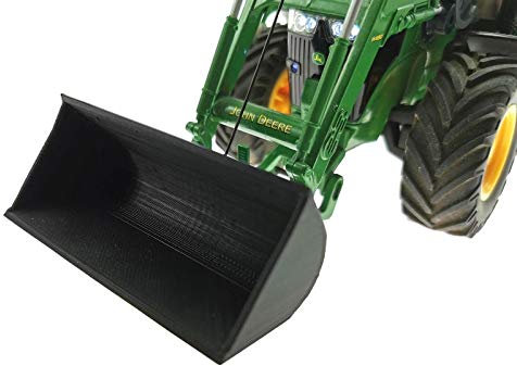 Ersatz-Schaufel schwarz für Siku Control 32 Traktoren mit Frontlader