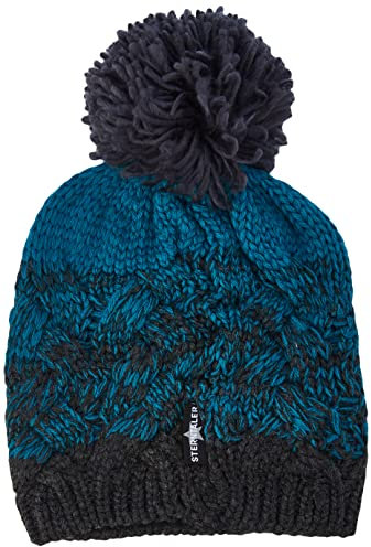 Sterntaler Unisex Baby Strickmütze Wusch Mütze, Anthrazit Mel, 53