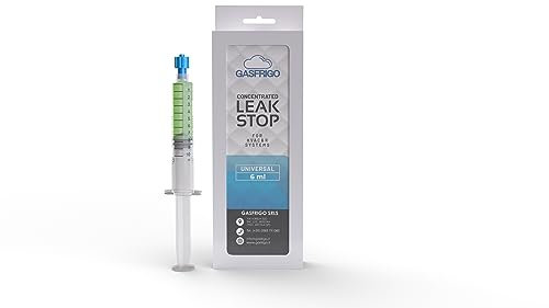 GASFRIGO ™ - Turafalle concentrato 6 ml. con adattatore 5/16 blocca perdite aria condizionata