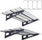 VEVOR Estantes Flotantes de Pared para Garaje, 122 x 61 cm, Juego de 2 Piezas, Gran Superficie Útil, Carga de 227 kg por Estante Colgante de Metal para Herramientas, para Tiendas, Garajes, Almacenes
