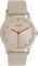 Oozoo Timepieces Damen Uhr in Taupe - Armbanduhr Damen mit Lederarmband | Hochwertige Uhr für Frauen - Edle Analog Damenuhr in rund C11170