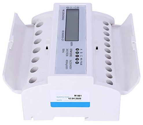 Medidor de potencia digital, contador de electricidad inteligente, contador de kWh contador de energía, para el hogar para la industria de espacios cerrados