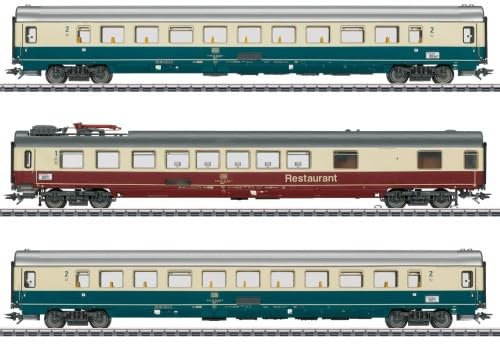 Märklin 43767 H0 3er-Set Personenwagen Fern Express FD 1980 Königssee der DB, MHI Set 1