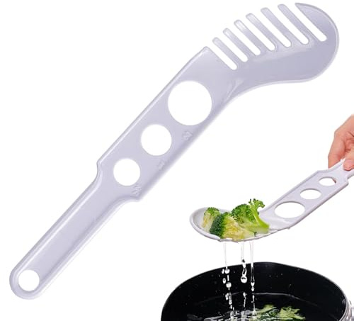 Spaghettisked: Värmebeständig pastaskovel, hållbart köksredskap | Spaghetti Slev i rostfritt stål, ergonomisk pastasked, mångsidigt verktyg för mig