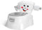 KIDOOLA Grey Potty Training Toilet Seat | Toilet Potty Seat with Splash Guard, Fun Way to Improve Your Child's Development Portable, Easy to Carry as Travel Potty for Kids 6 Months to 5 Years