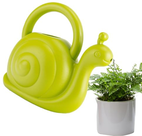 Arrosoir Enfant, 1,5l Arrosoir D'escargot en Plastique, Arrosoir pour Animaux - Arroseur À en Forme D'escargot, Petit Arrosoir pour Plants D'intérieur Et Extérieur,Jouet De Jardinage Et Mignon