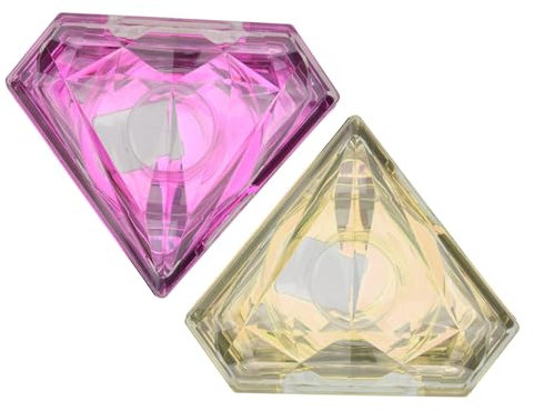 VICASKY 2pezzi Custodia Per Ciglia Finte Organizer Portaocchi Per Make-up Di Vassoi Per Estetista e Truccatore