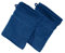 Erwin Müller Waschhandschuh Karlsruhe 2er- Pack 100% Baumwolle dunkelblau Größe 15x21 cm - extrem saugstark, leicht, flauschig weich, hautschmeichelnd (weitere Farben)