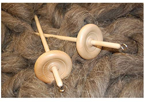 The Wool Barn Hand-Spindel zum Spinnen von Wolle