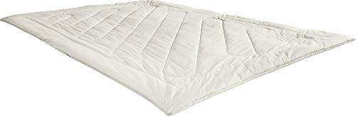 Erwin Müller Bio Duo-Steppbett Hanf 60% Hanf, 40% Wolle Natur Größe 155x220 cm