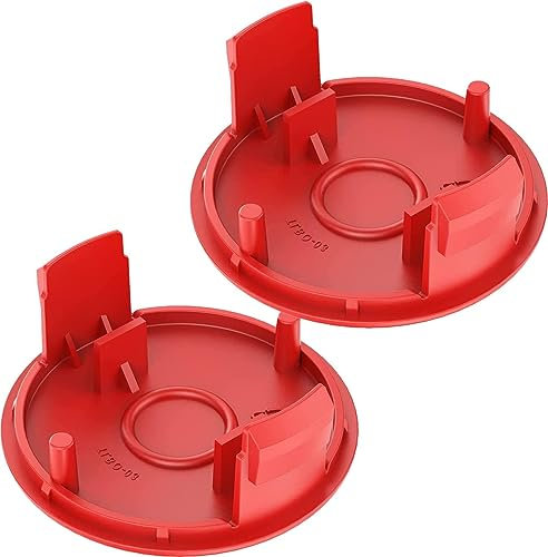 2 Pezzi F016F04841 Copertura Bobina Ricambio per Decespugliatore Bosch AFS 23-37，Copertura Bobina per Tagliabordi，Copertura Bobina ，Coperchio per Rocchetto Decespugliatore