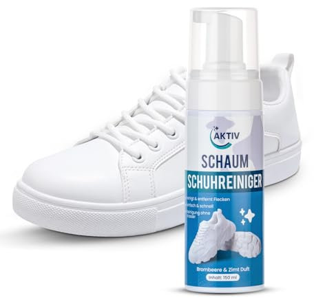 AKTIV Schaum Schuhreiniger, schnelle und effektive Reinigung für alle Schuhtypen, 150ml