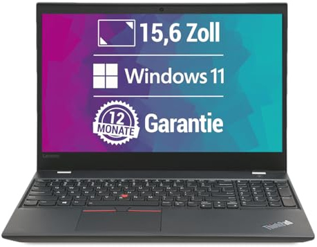 Lenovo ThinkPad T580 15,6 tums bärbar dator med full HD Intel Core i7-8550U @ till 4 GHz 32 GB 512 GB SSD med Windows 11 Pro och gratis antivirusprogram inkl. 12 månaders garanti (renoverad)