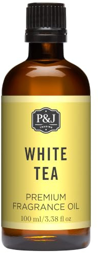 P&J Trading - White Tea Scented Oil 100ml - Fragrance Oil for Candle Making, Soap Making, Diffuser Oil