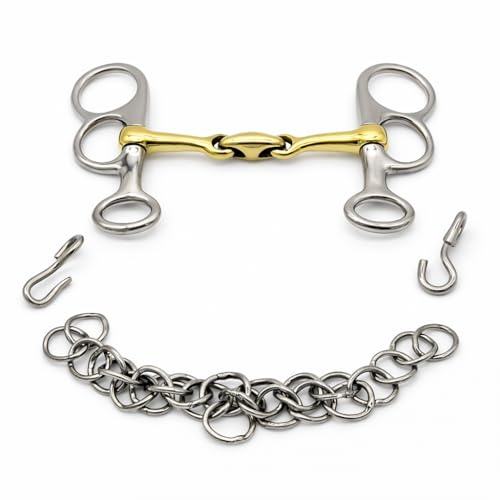 Pelham Postkandare Fahrgebiss incl.Kinnkette Minipony Minishetty Shetty Pony Falabella Gebiss7,0 7,5 8,0 8,5 9,0 9,5 10,0 10,5 11,0 11,5 12,0 12,5 Postkandare Tysons (7,0)