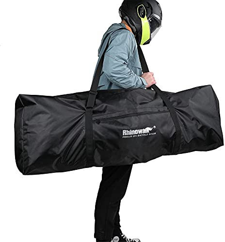 UBORSE Bolsa de Transporte E-Scooter Portable Bolsa para Patinete Eléctrico Funda de Transporte Plegable para Patinete Xiaomi Mijia M365 Segway Bolsa de Almacenamiento para Viaje (Negro)