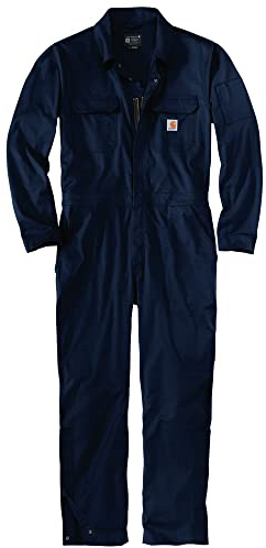 Carhartt Combinaison en Toile Flexible et Robuste, Bleu Marine, XXL Homme