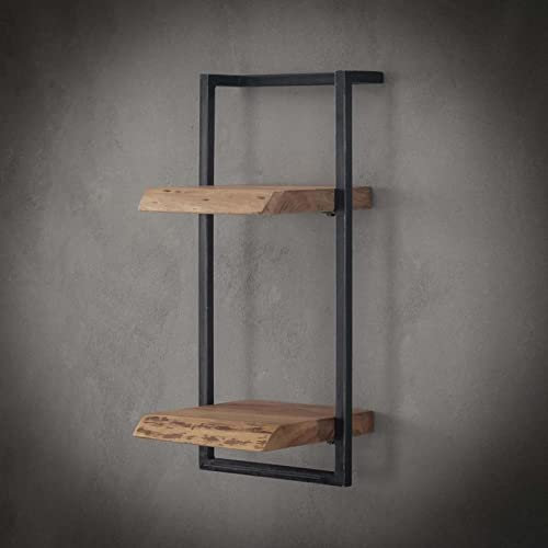 famlights Ringo-Living Wandregal Alani 30x65cm - Schweberegal für Deine Wohnwand - Vintage Holz Regale für Lego, Bilder, Pflanzen & Deko - Organizer für Dein Schlafzimmer, Wohnzimmer & Kinderzimmer