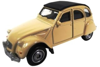 OPO 10 - Auto in Miniatura 3 Pollici (Circa 8 cm) Citroen 2CV Beige - Welly 52311