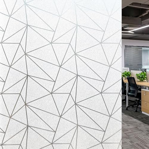 Kromapolis Pellicola termica satinata per finestre, per la privacy, per il bagno, autoadesiva, opaca, 30 x 200 m