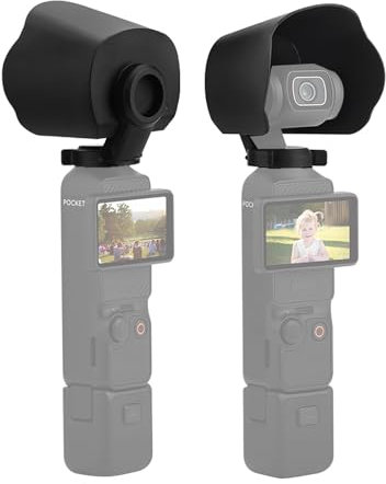 EUGOOCX Paraluce per DJI OSMO Pocket 3, Parasole Di Protezione Del Gimbal per Accessori per Fotocamere Tascabili