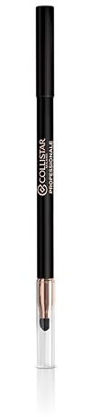 Collistar Professionale Matita Occhi, Texture Morbida, Facile da Sfumare, Lunga Durata, Waterproof, 24H, con Applicatore, N.1 Nero, 1.2 ml