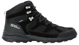 Jack Wolfskin Herren Trail Hiker Texapore MID M Wanderschuh, Black, 44 EU