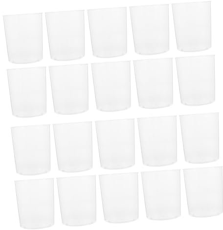 Veemoon 30pcs Lab Measuring Cups Paint Mixing Cups Grams Scale Line Abs Laboratory Beakers