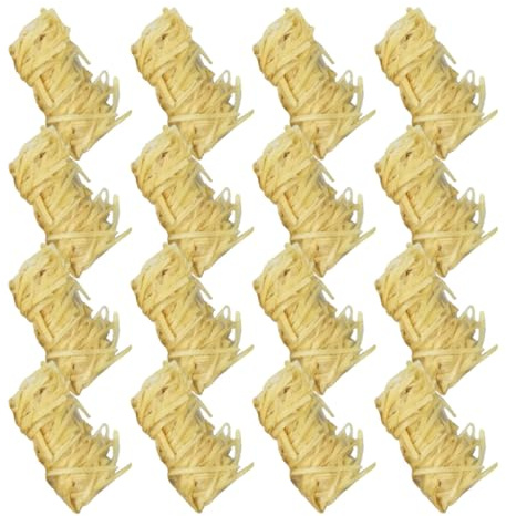 Luxshiny 50 Piezas Encendedor Natural de Madera para Barbacoas y Chimeneas, Iniciador de Fuego para Exterior, Fácil de Encender, Resistente al Viento y Lluvia, Adecuado para Camping