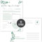 Things of Happiness 52 Postkarten-Spiel Hochzeit | Hochzeitsspiel für Gäste | Alternative Gästebuch für Hochzeit | 52 Wochen Spiel (Grün Eucalyptus)