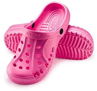 ESTRO Gartenclogs Herren Gartenschuhe Damen - Gartenclogs Damen Unisex Leicht Gummischuhe Sommer Garten Clogs Herren A78 (36, Pink)