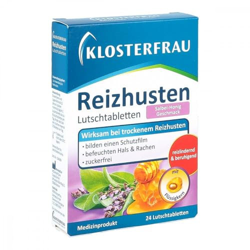 KLOSTERFRAU Reizhusten Salbei-Honig Lutschtabl. 24 St