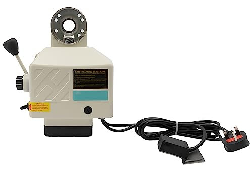 X-Axis Power Feed Table Milling 220V Power Feed Milling Machine 135lb/In Bench Lathe Cutting Machine Ideal for Adding Automatic Power Table Feeds to Milling Machines