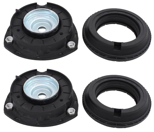 Federbeinlager Domlager Federbeinstützlager Satz Wälzlager Stützlager Stoßdämpfer Vorderachse vorne links und rechts für T-Roc Golf 7 Variant Golf VII für Tiguan Polo A3 8V Leon 5F für Octavia 5E